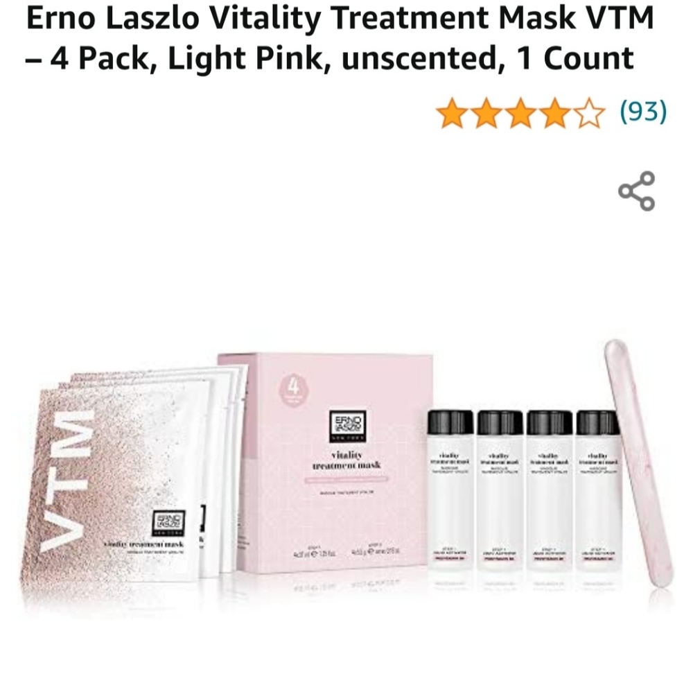 Erno Laszlo vitality treatment